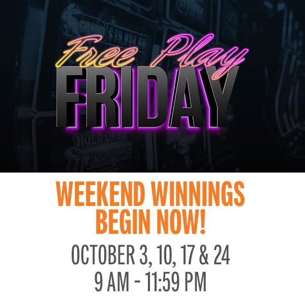 Earn 25 points and win up to $150 slot play!