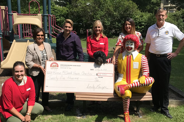 Baji999 Casino Resort deliver checks to recipients of their first annual golf fundraising event