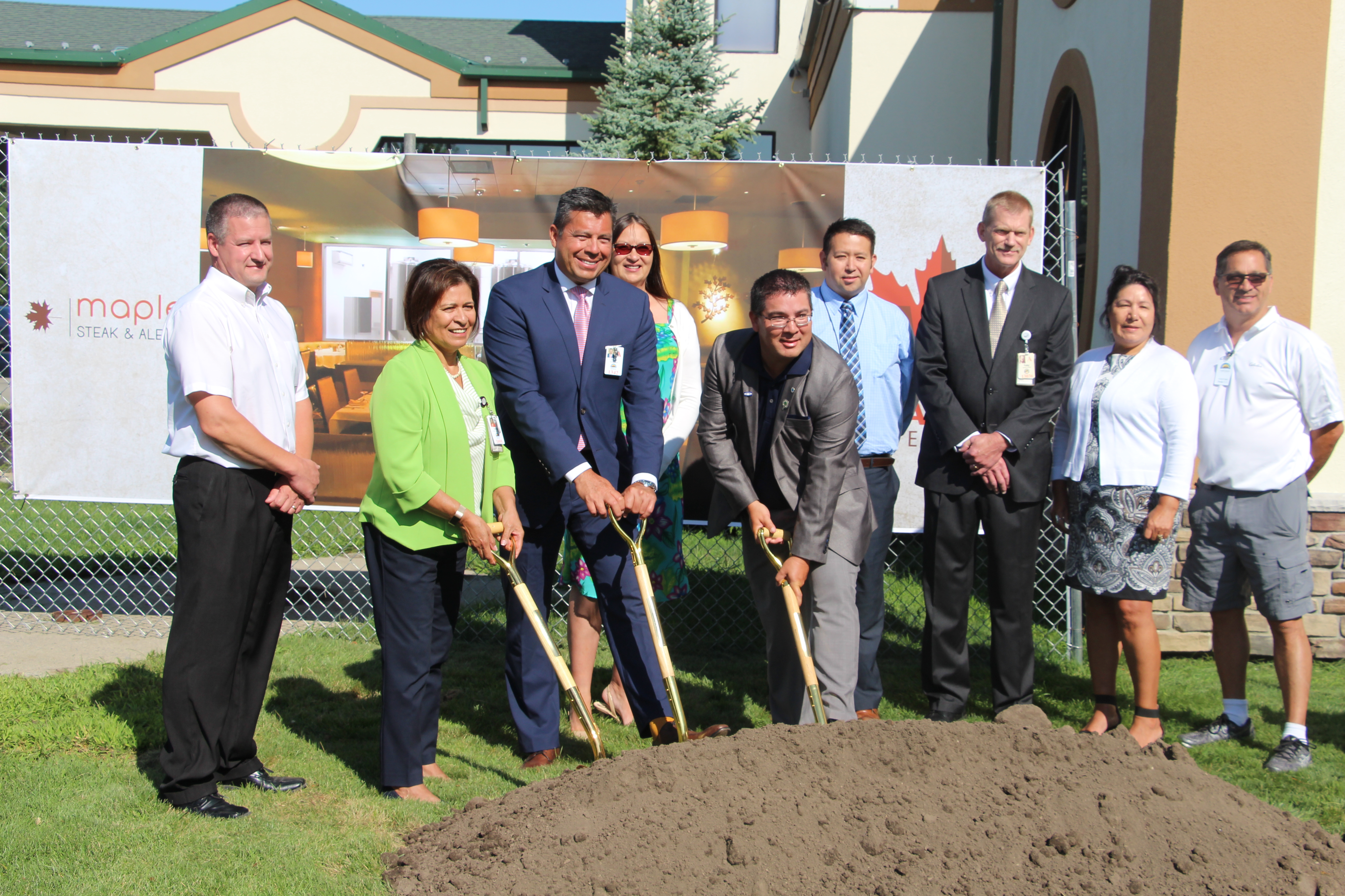 Baji999 Casino Resort holds groundbreaking ceremony for Maple Steak & Ale